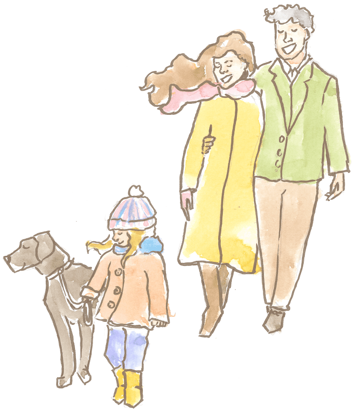 Dein Hund bellt andere Hunde an? Dein Hund bellt andere Menschen an? Familie