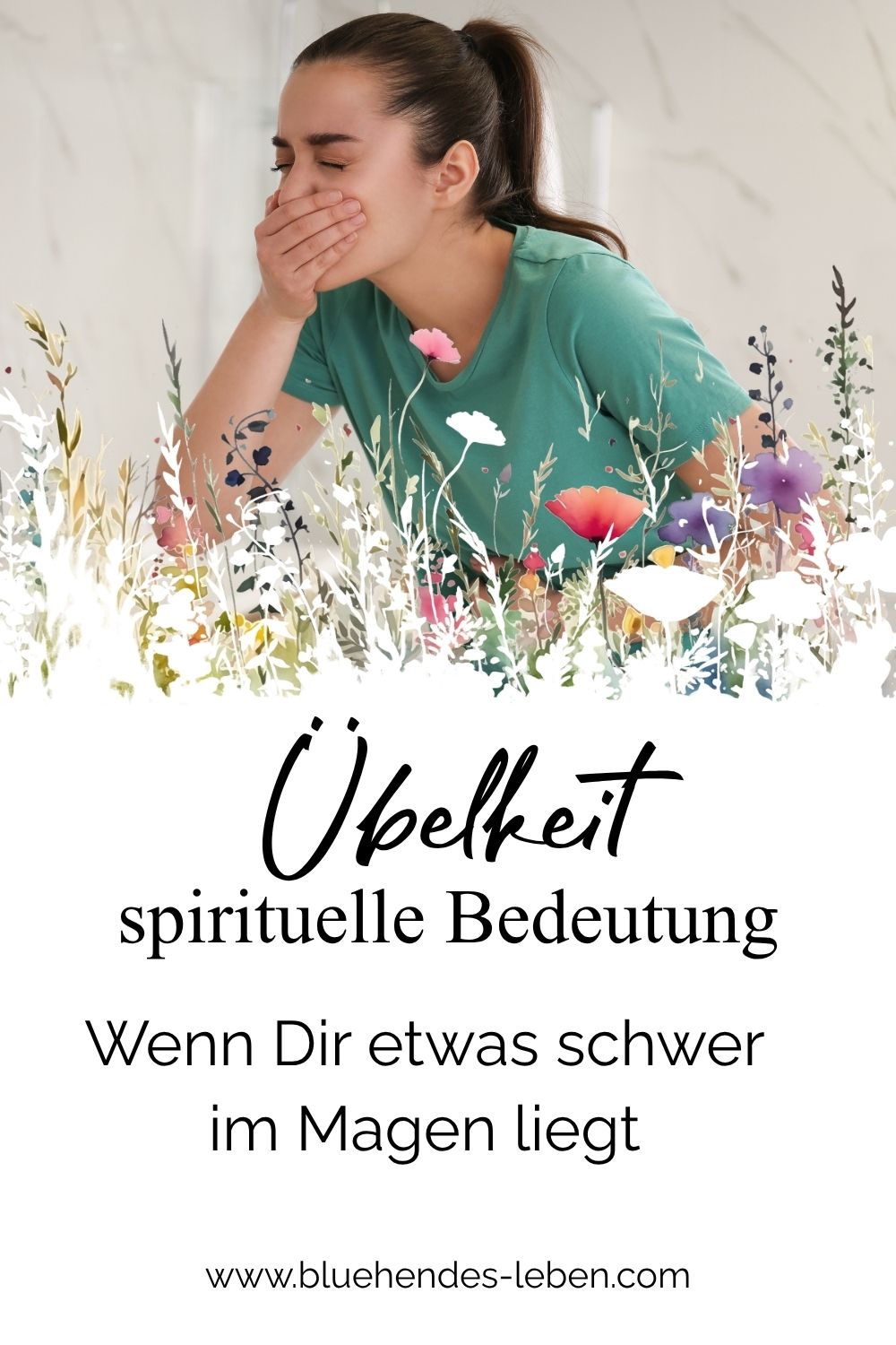 Pinterest-Pin: Übelkeit spirituelle Bedeutung